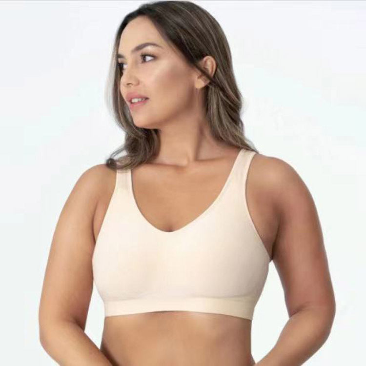 Plus-Size Women’s Shaper Bra – S-3XL, Sexy Lingerie Underwear Beige