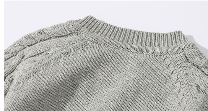 Baby Autumn Winter Knitted Onesie - Cozy Romper