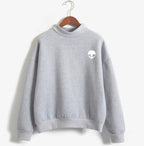 Alien Graphic Sweatshirt - Casual Pullover Hoodie 2
