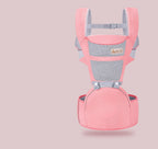 Multifunctional Baby Carrier Waist Stool - Hip Seat Carrier Pink