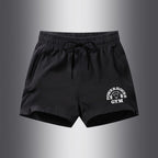 Men's Ice Silk Leisure Sports 3-point Shorts Black
