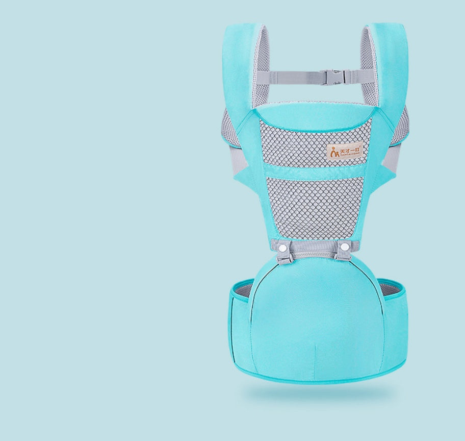 Multifunctional Baby Carrier Waist Stool - Hip Seat Carrier Blue