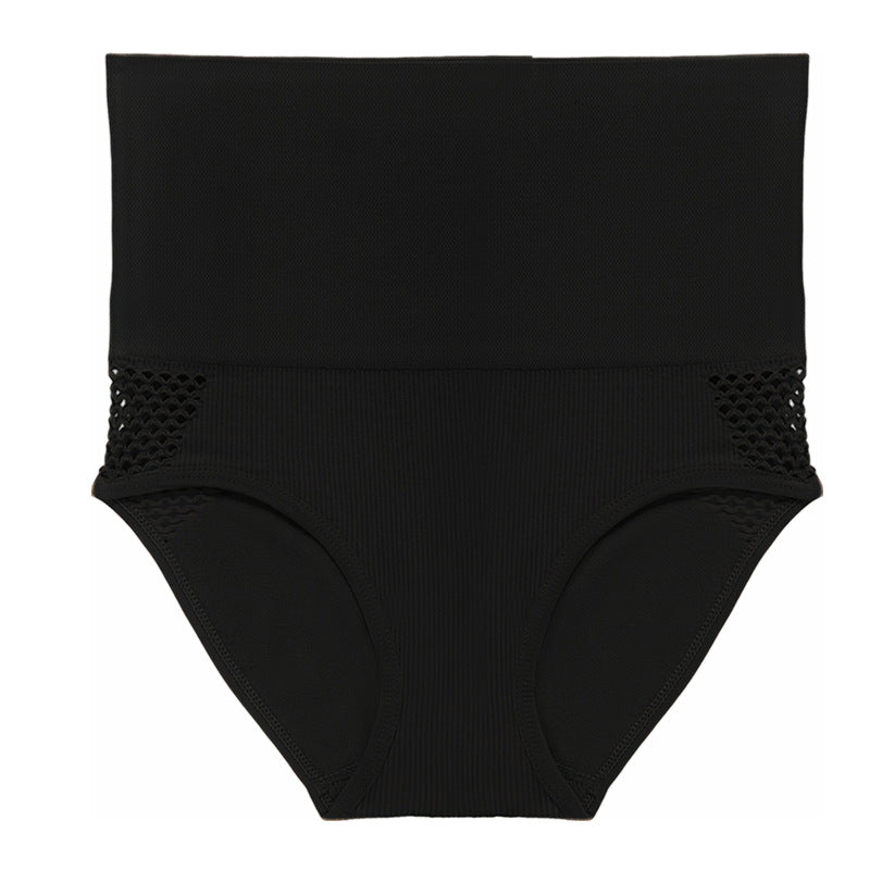 High-Waisted Tummy Control Shaping Underwear - Butt Lifting Black