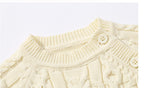 Baby Autumn Winter Knitted Onesie - Cozy Romper