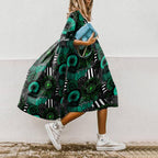 Summer Loose High Waist Dress - Sweet Printed Style BLQ22091WE